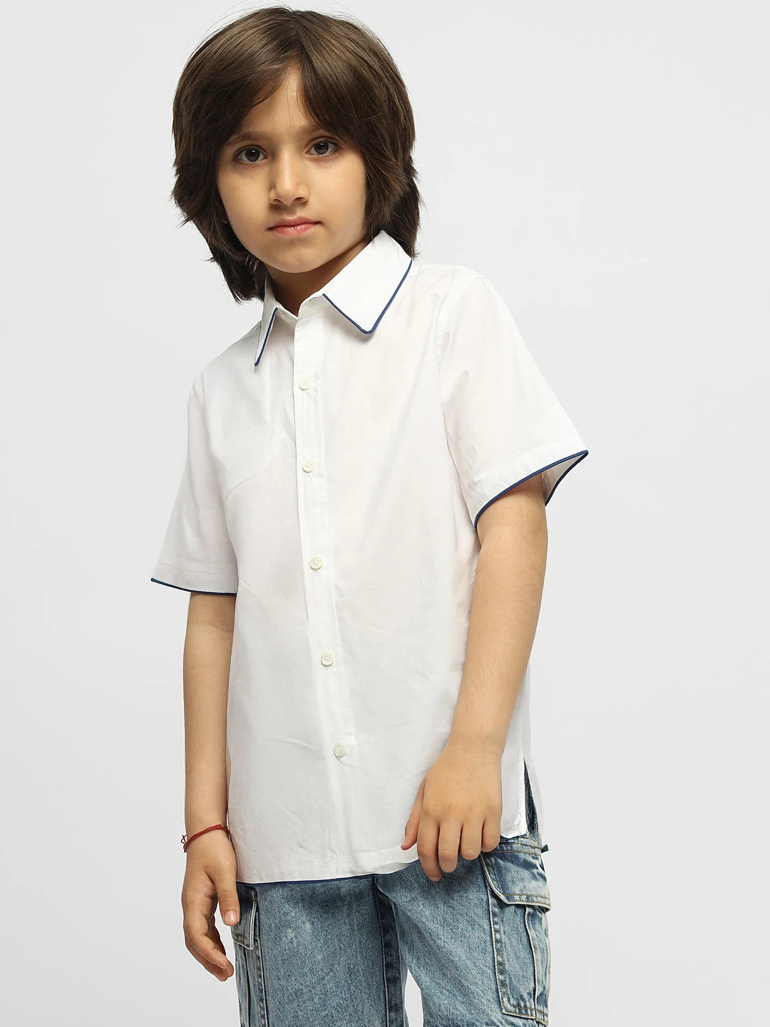 Santra Embroidered Cotton Shirt