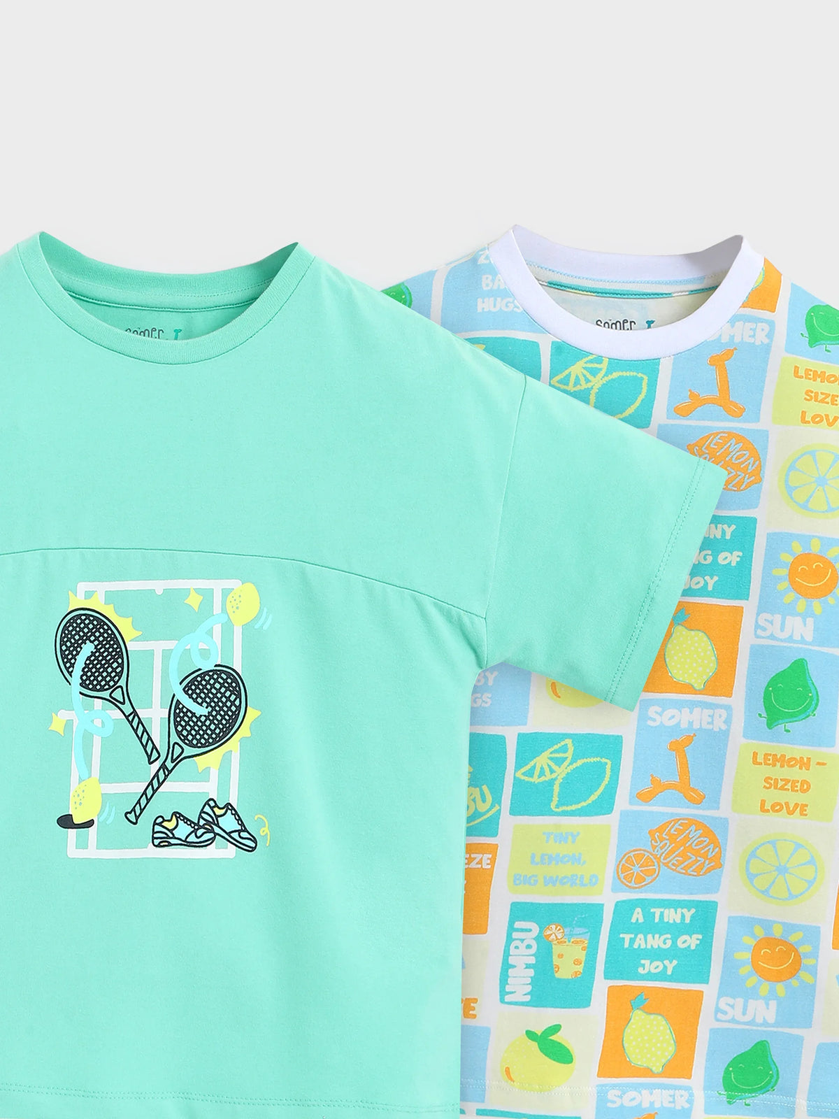 Pack of 2 Graphic T-Shirt