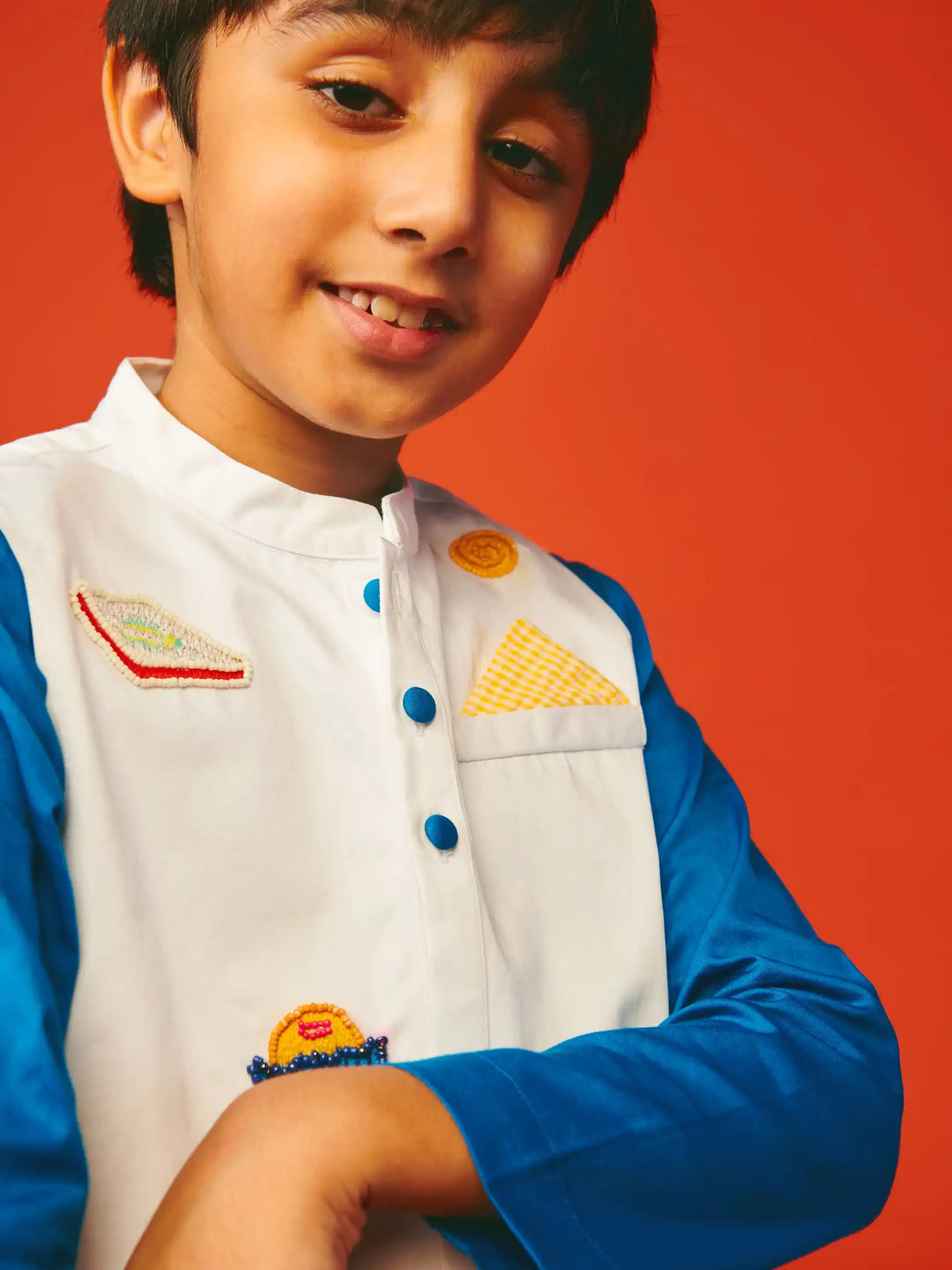 Mithai Boys Kurta Jacket Set Somersault