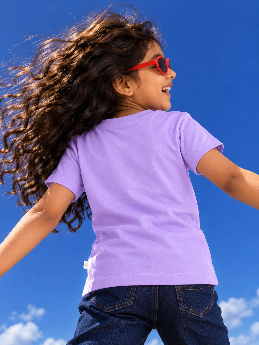 Lilac Pop Girl's T-Shirt