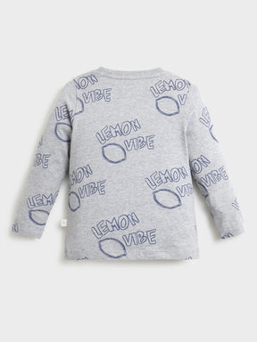 Grey Stretch Soft Tee