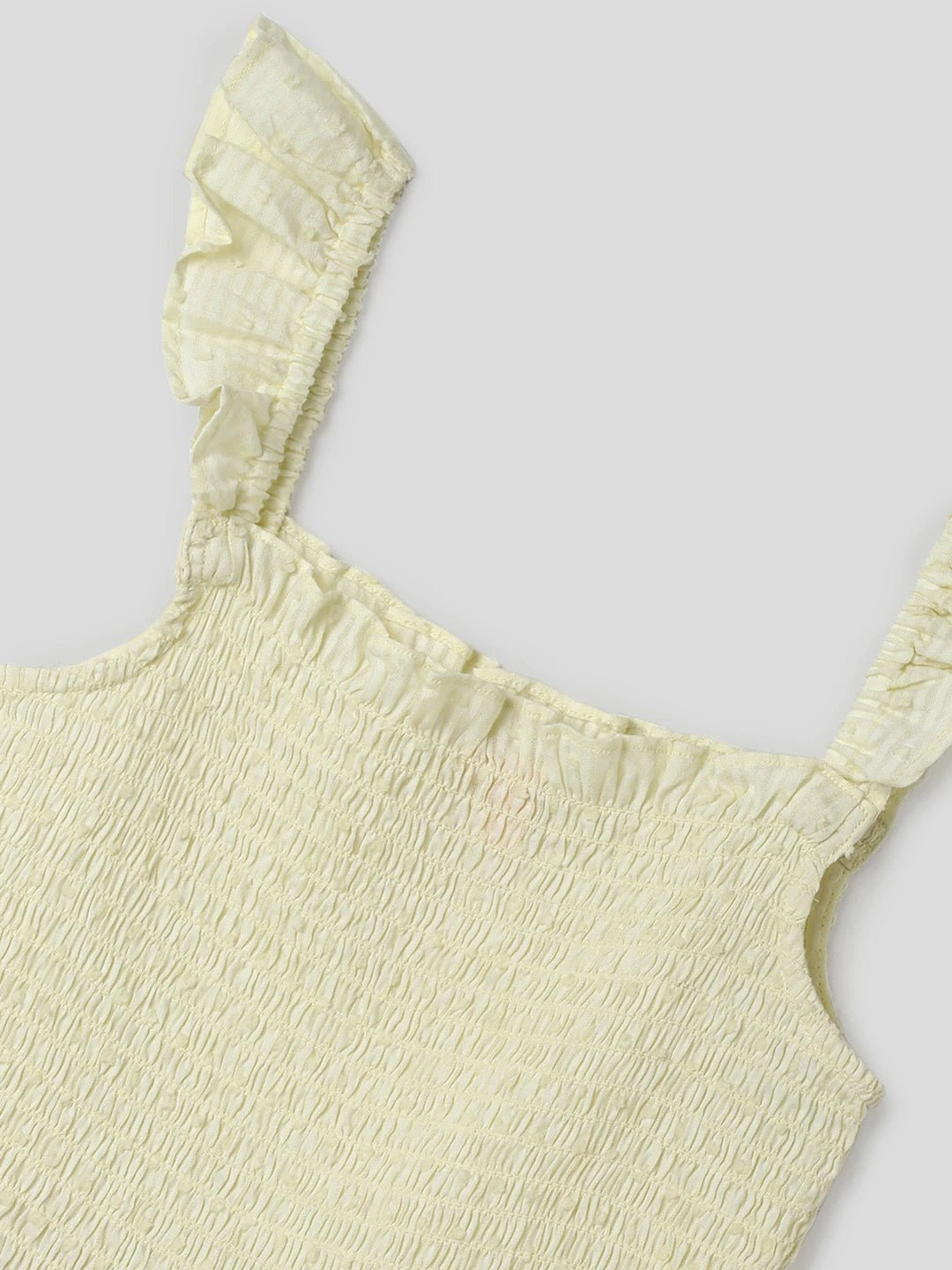 Smocked Lime Romper