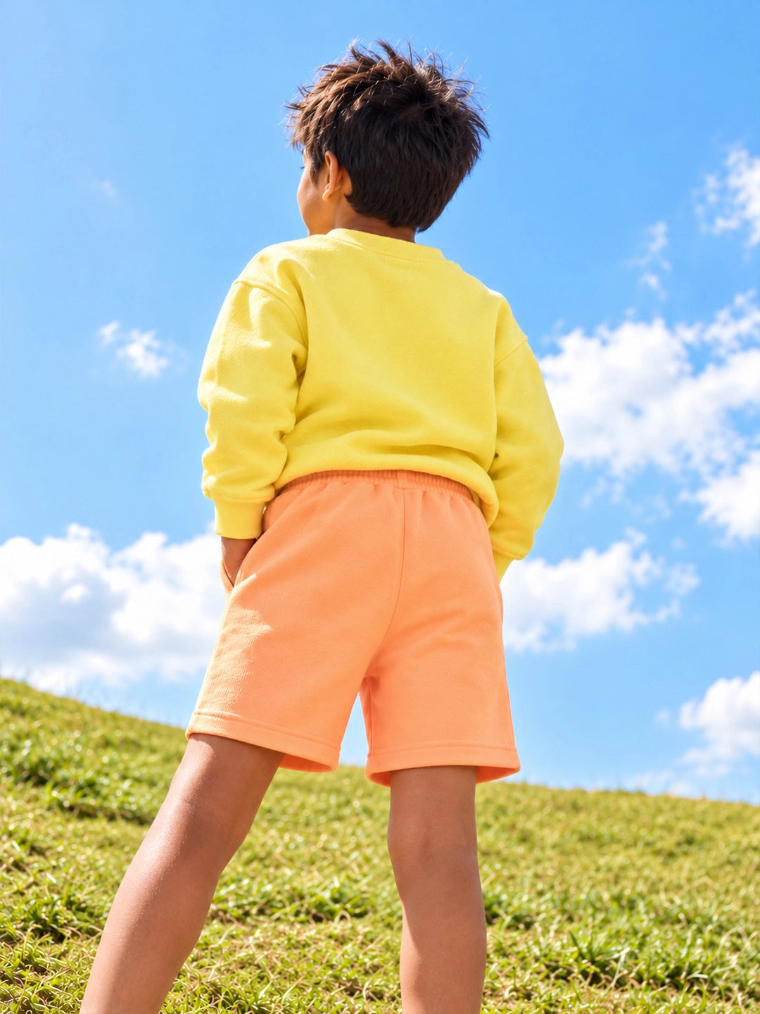 Tangy Orange Shorts