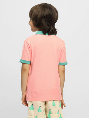 Strawberry Sundae Polo Cotton Tee