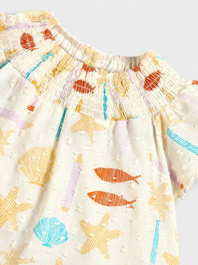Playful Pastels Ruffle Baby Girl Dress