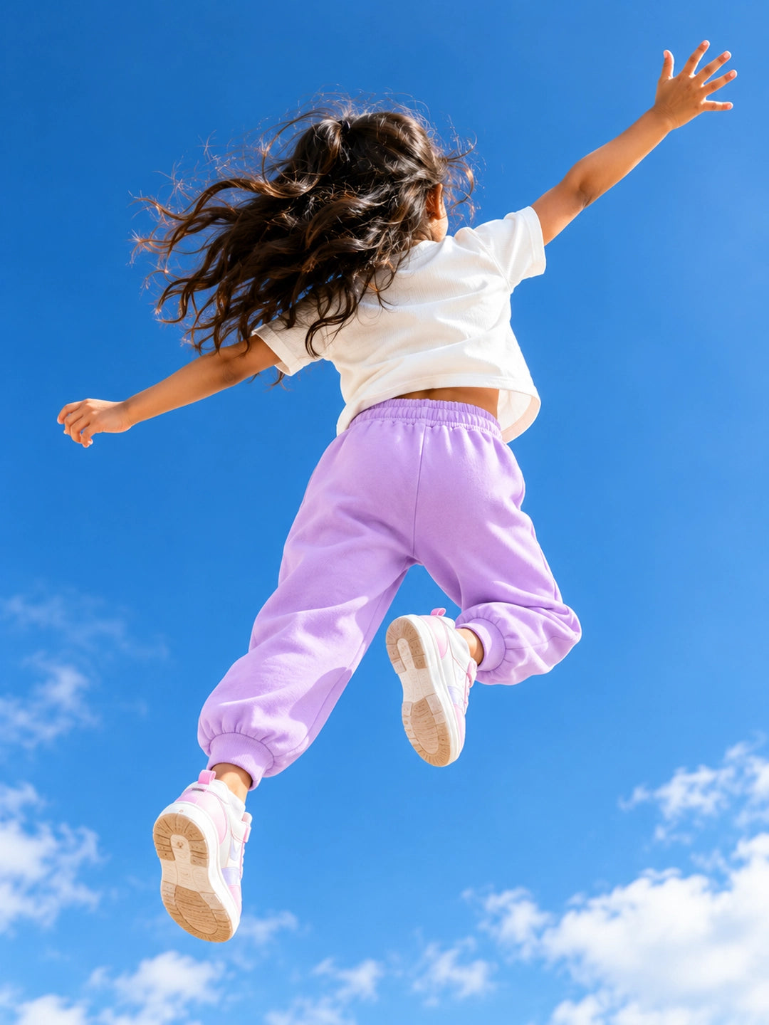 Lilac Pop Girl's Joggers