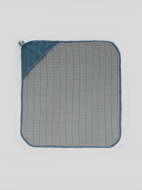 Banana Double Cloth Baby Towel Set- Blue Somersault