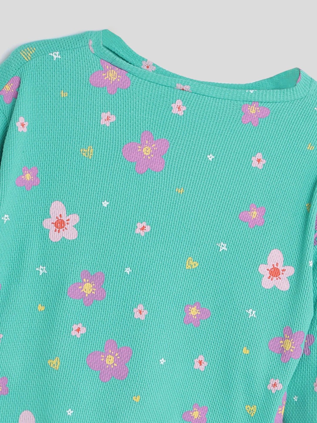 Flower Party Top & Pants Set