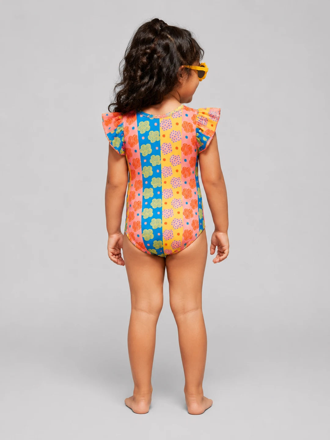Abstract Daisy Swimsuit