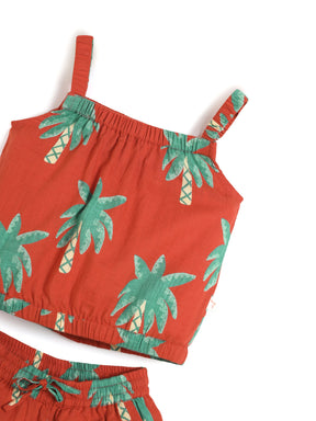 Printed Cotton Co-ord Set
