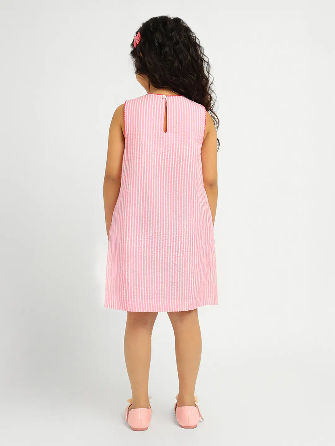 Striper Cotton Dress