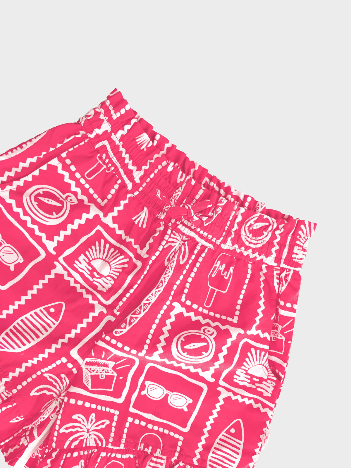 Printed Pink Shorts