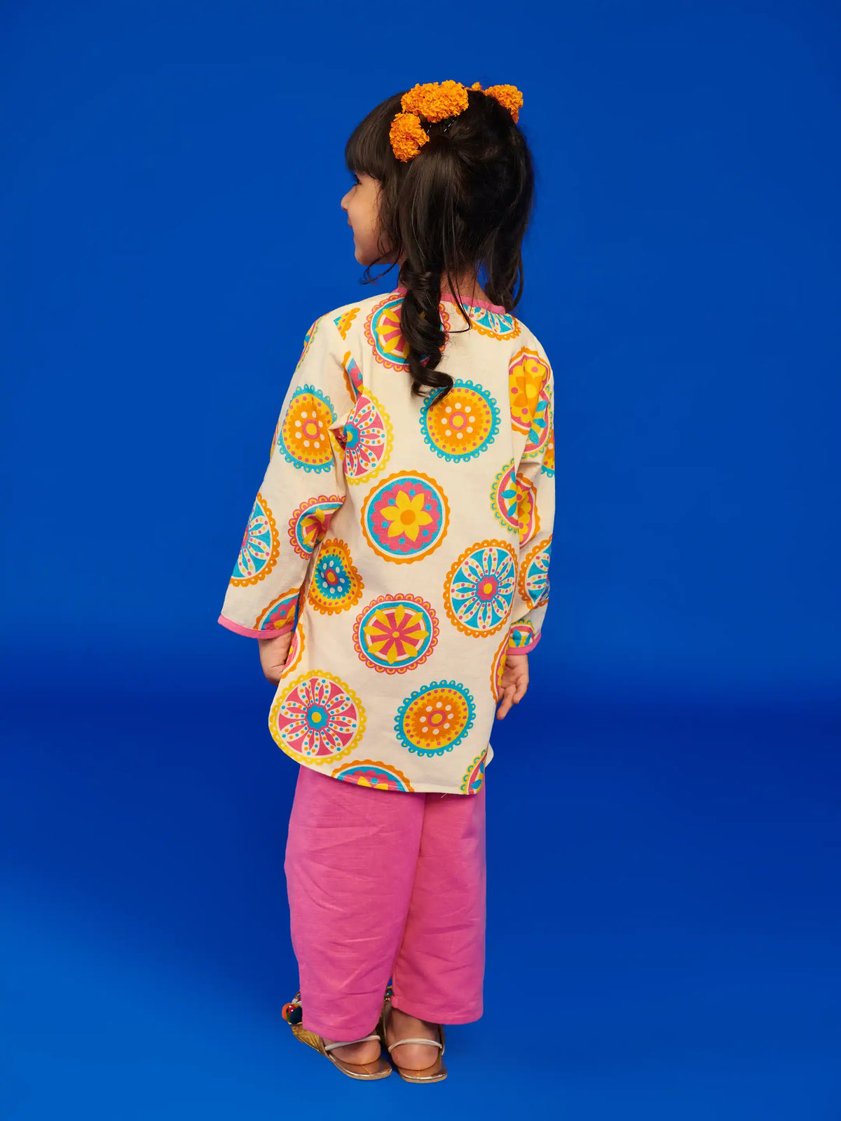 Mandana Girls Kurta Set Somersault