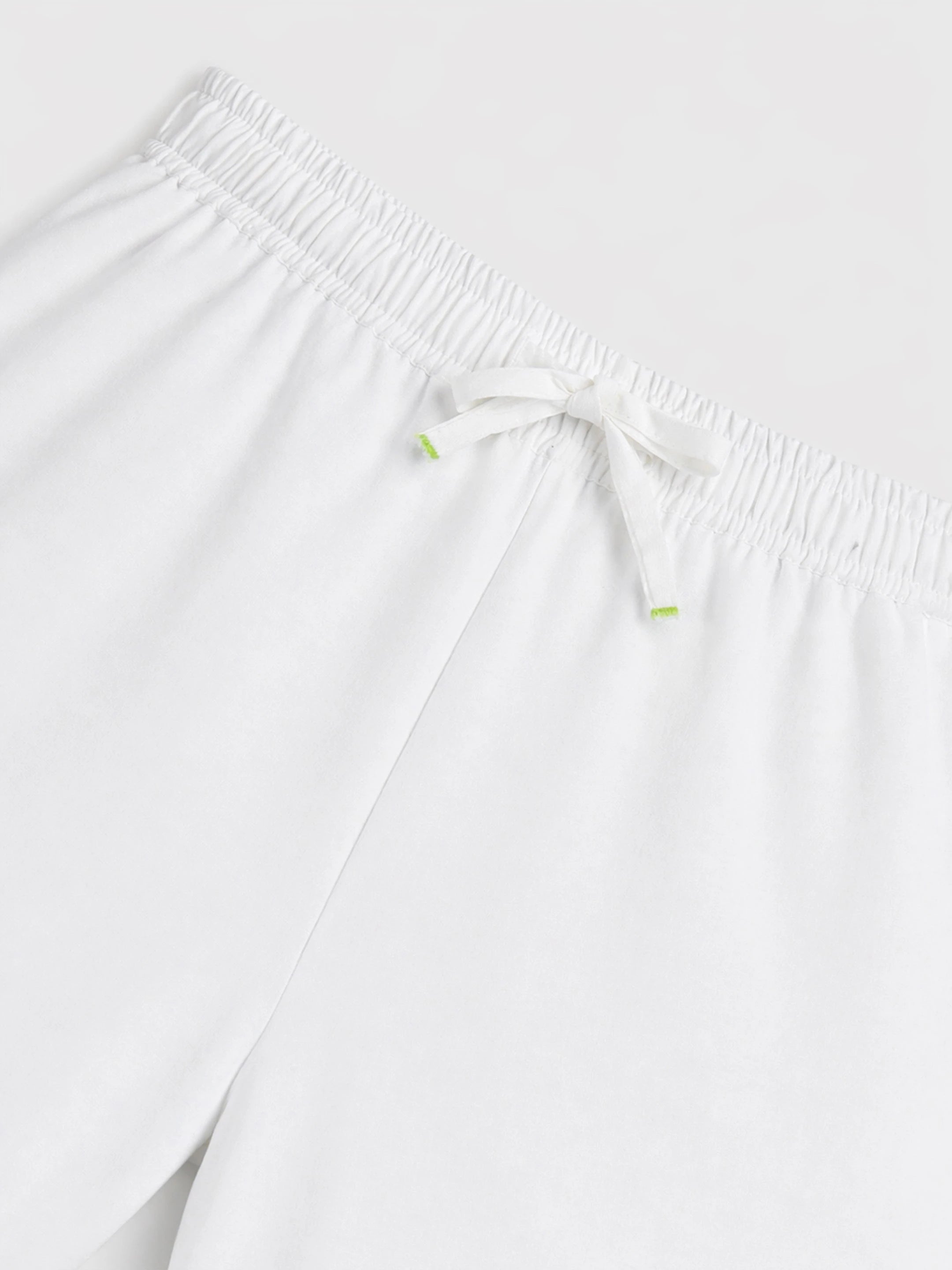 Cotton Drawstring Shorts