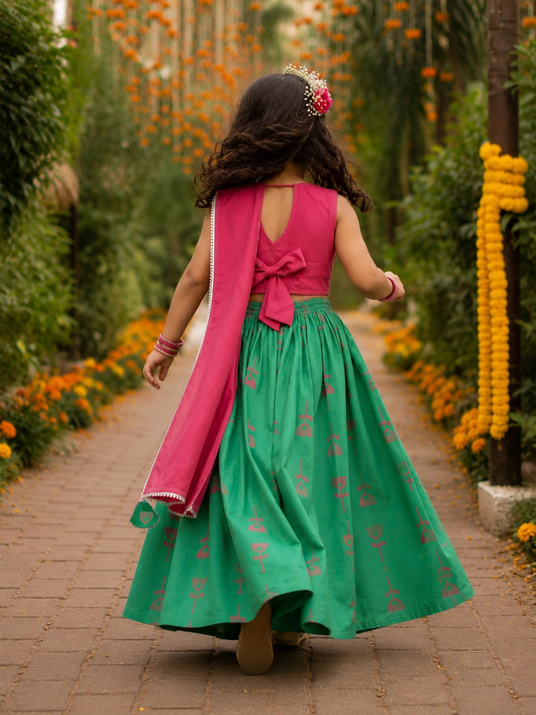 Embroidered Lehenga Set