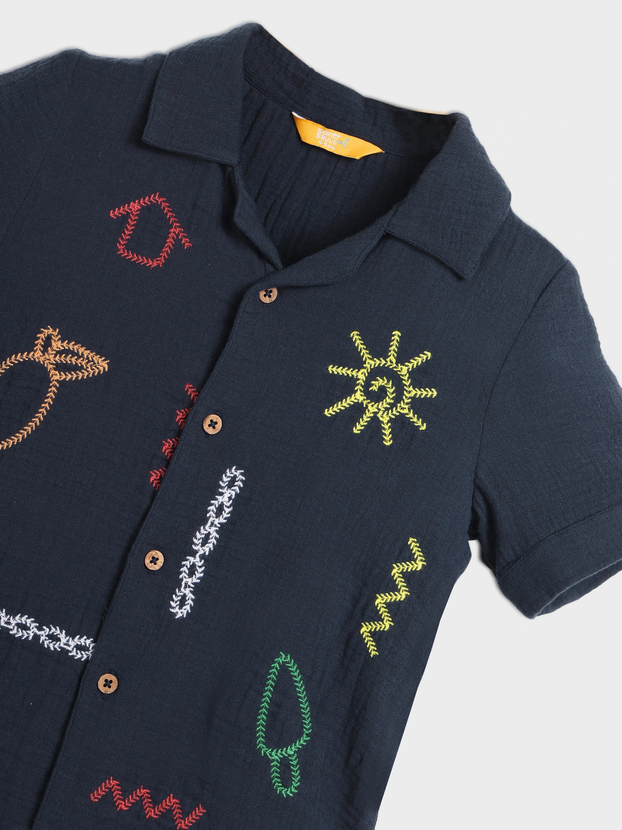 Midnight Play Scribble Shirt