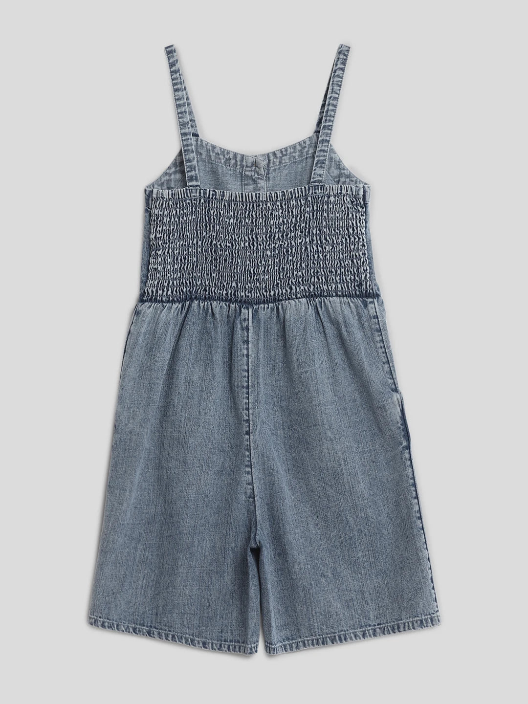 Denim Romper