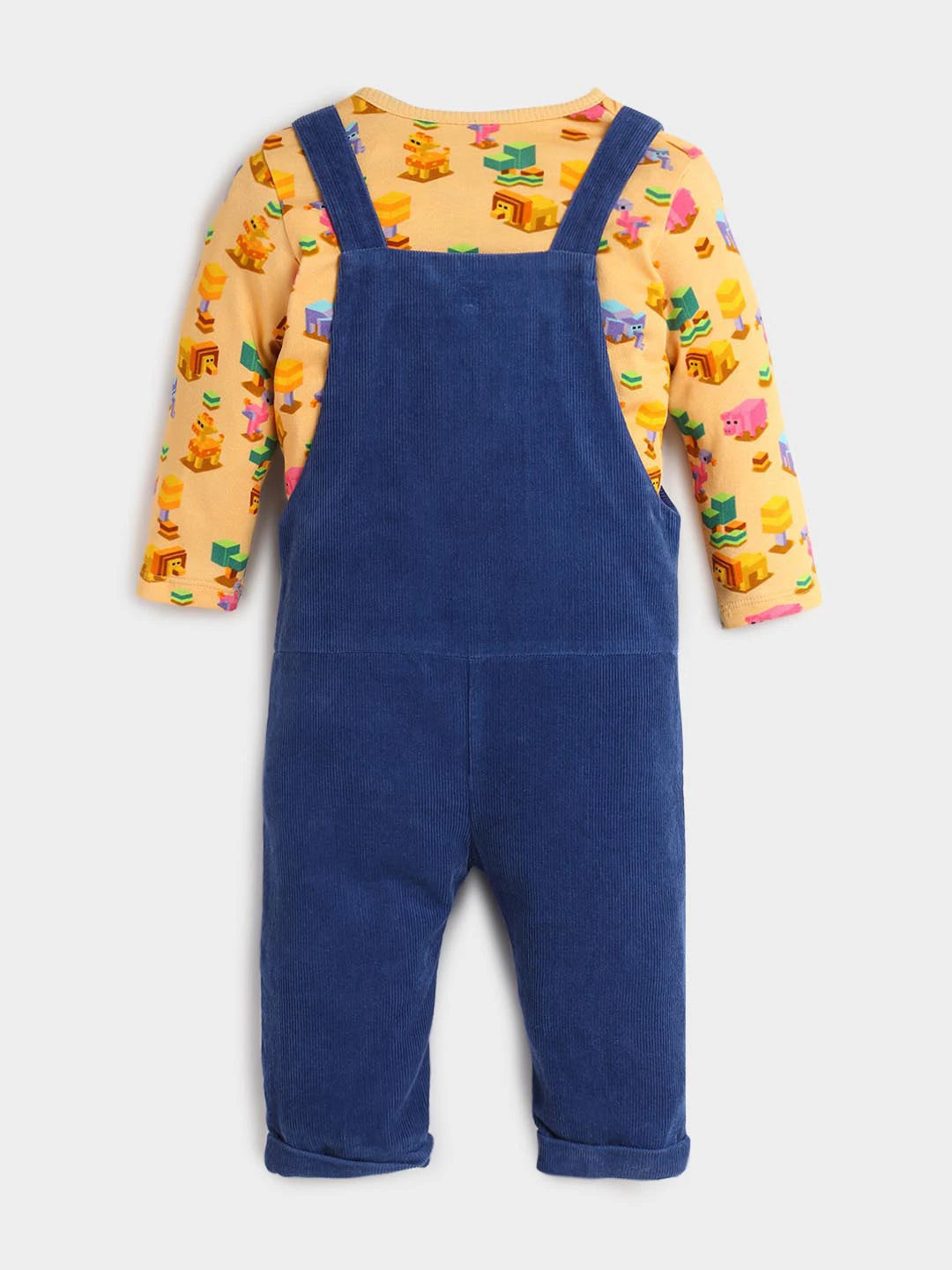 Bodysuit & Dungaree Set