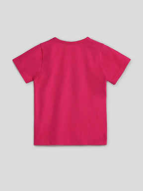Girls Graphic T-Shirt & Denim Set