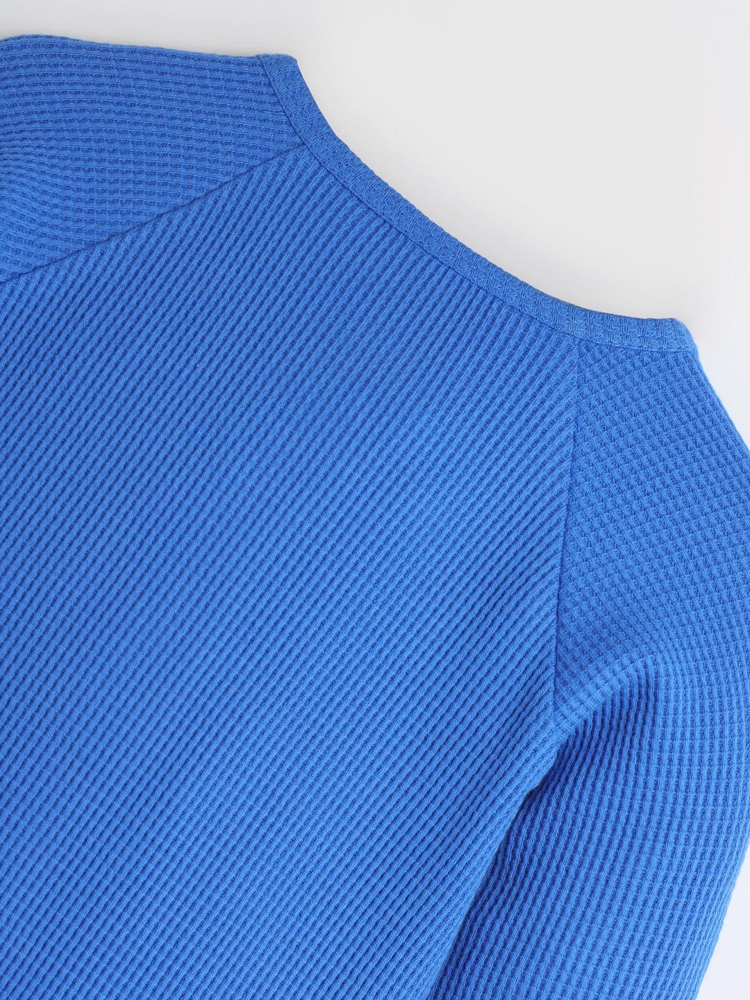 Waffle Knit Cotton Sleepsuit