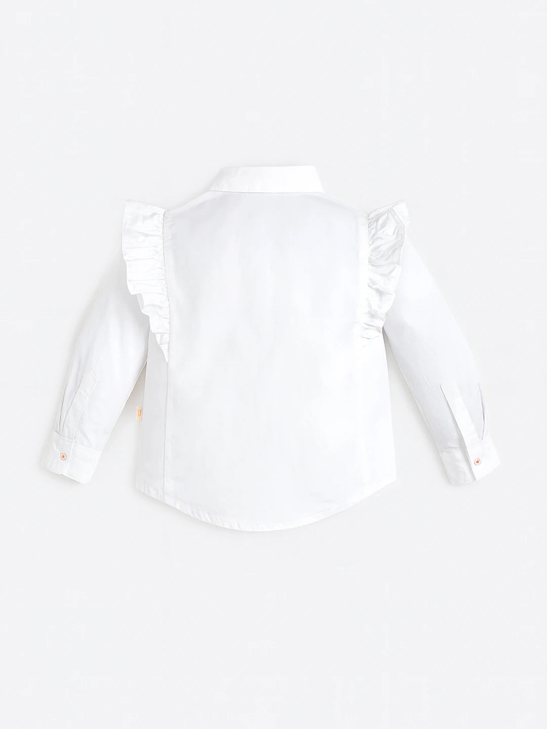 Girls Frill Detail Top & Flared Leggings Set