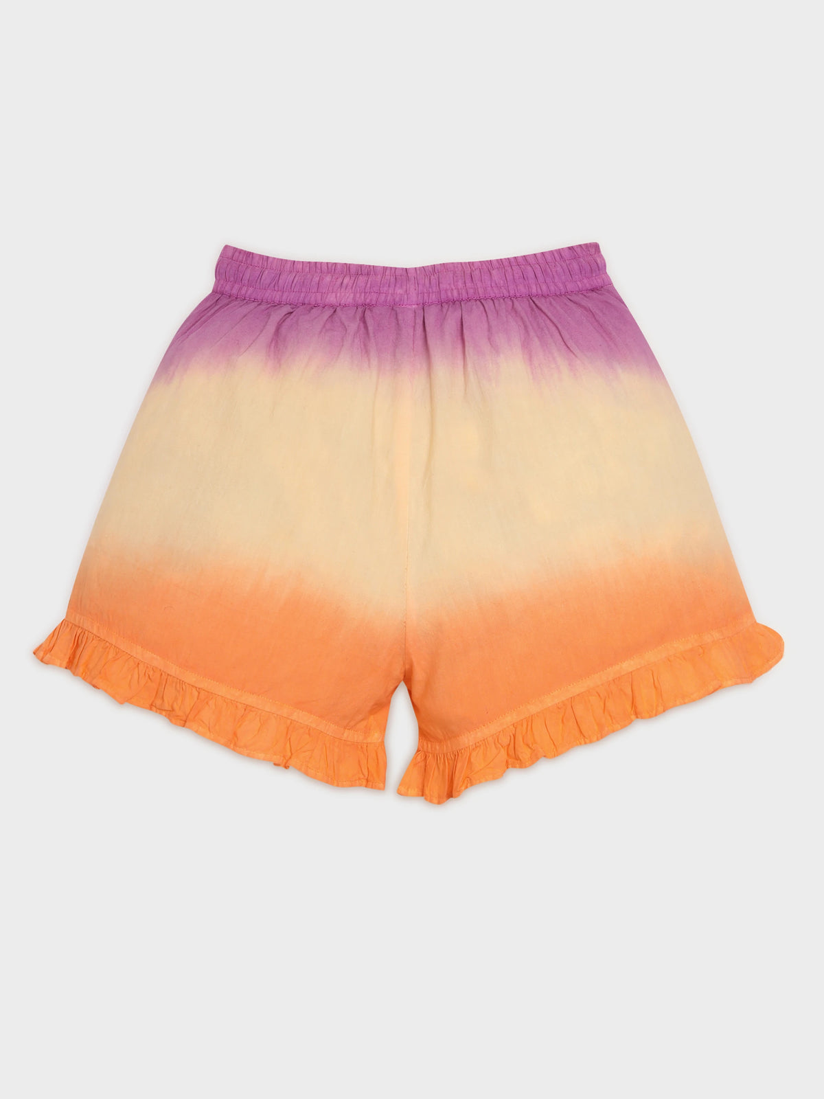 Sunset Ombre Frill Shorts
