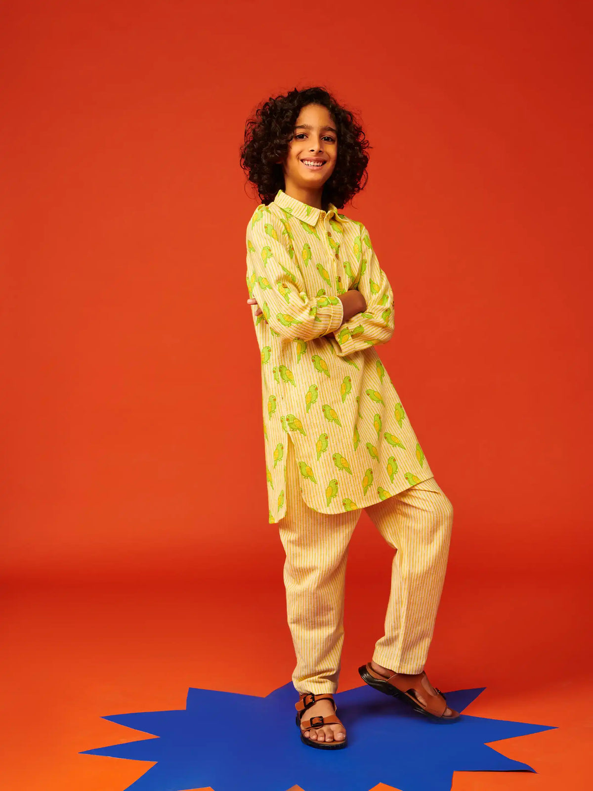 Mitthu Boys Kurta Set Somersault