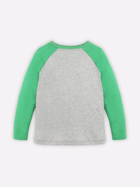 Boys Graphic Raglan Top & Jogger Set