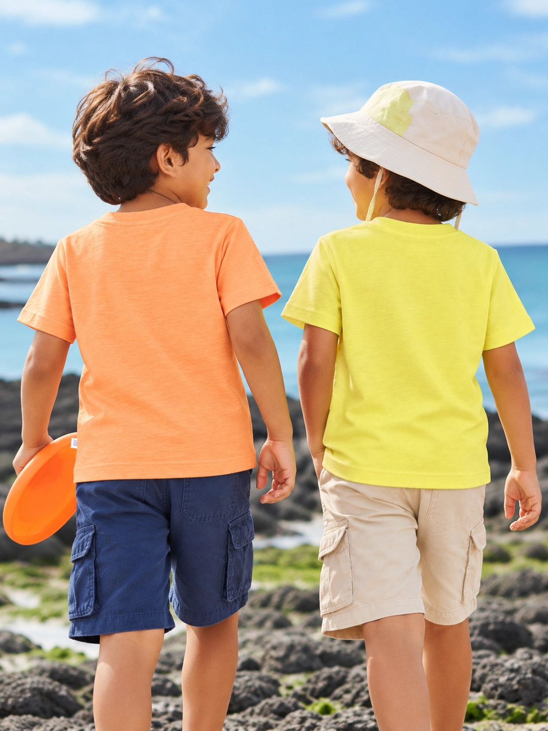 Pack of 2 Half Sleeves Boy's T-Shirts