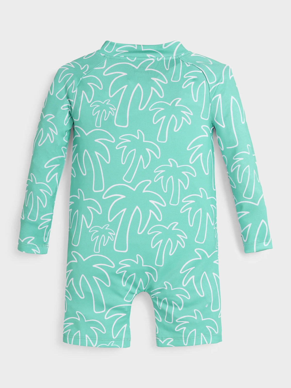 Palm Breeze Zip Swimsuit