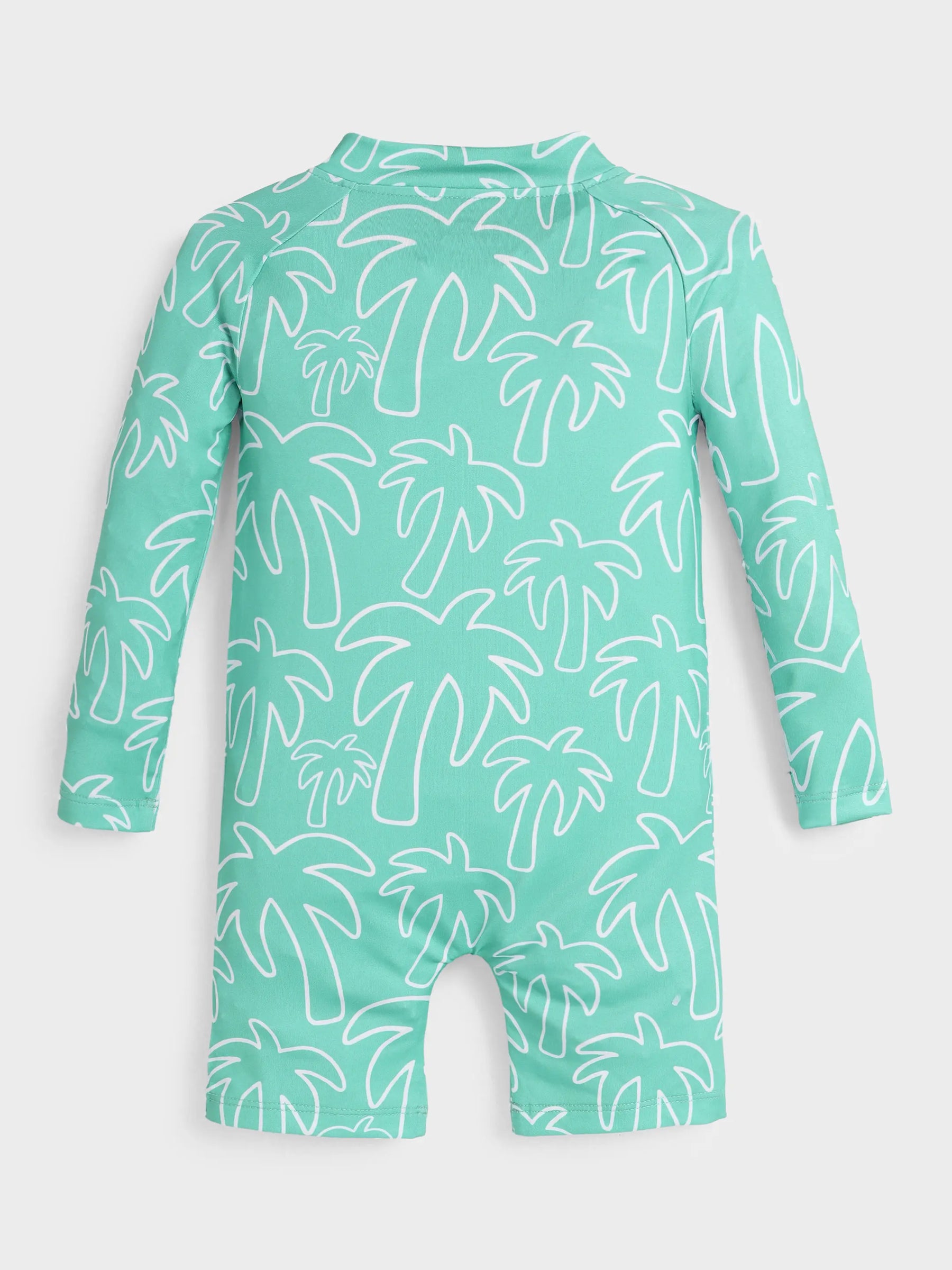 Palm Breeze Zip Swimsuit