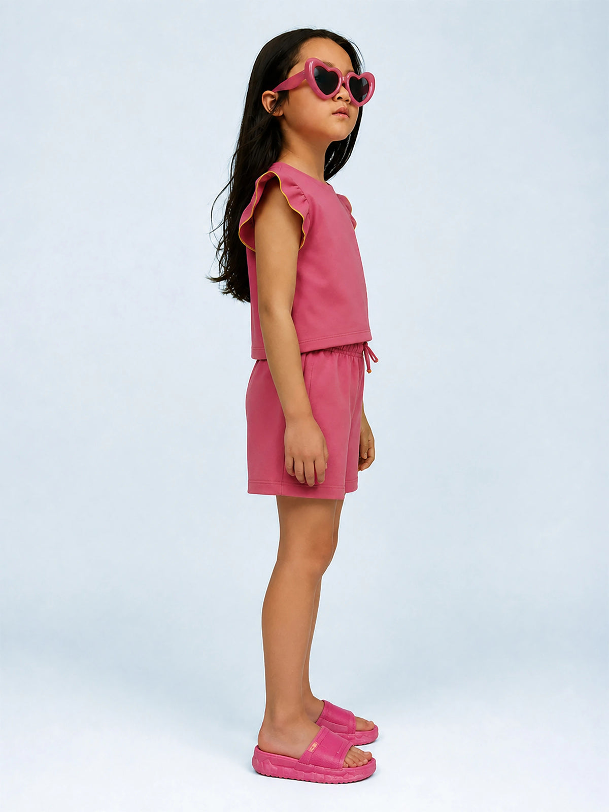 Flutter Sleeves & Shorts Set