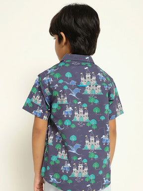 Forest Fun Shirt & Denim Set