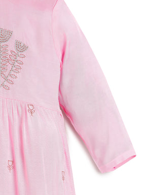 Pink Sharara Set with Dupatta