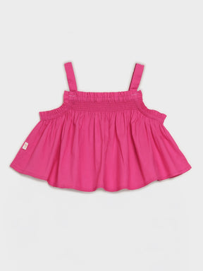 Berry Pop Frill Top