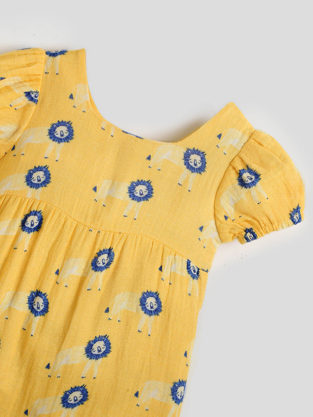 Yellow Cotton Romper
