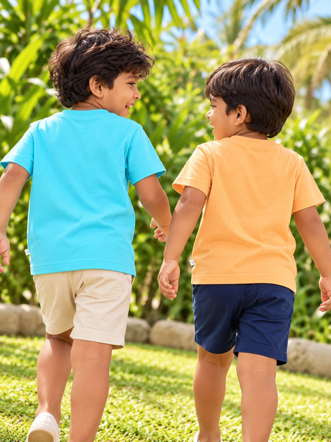 Pack of 2 Half Sleeves Boy's T-Shirts