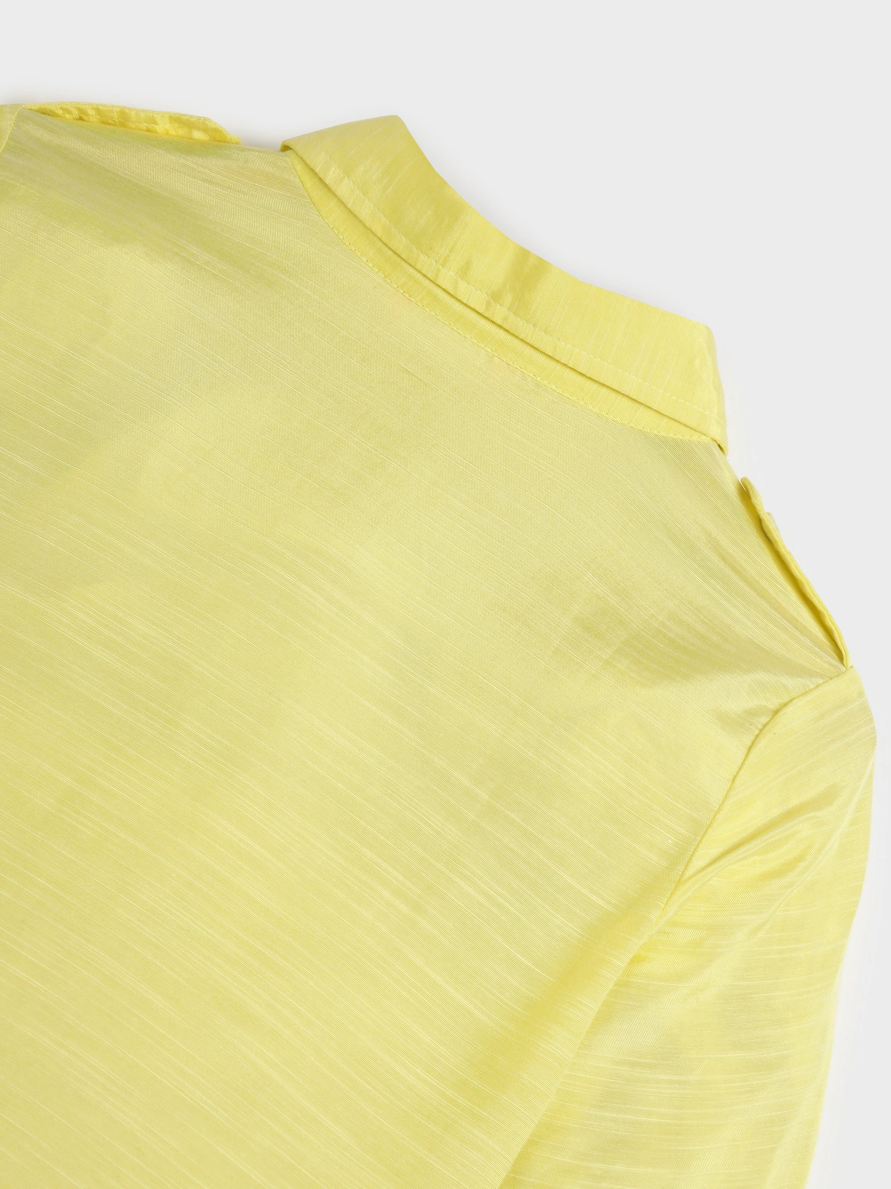 Yellow Pathani Kurta Set