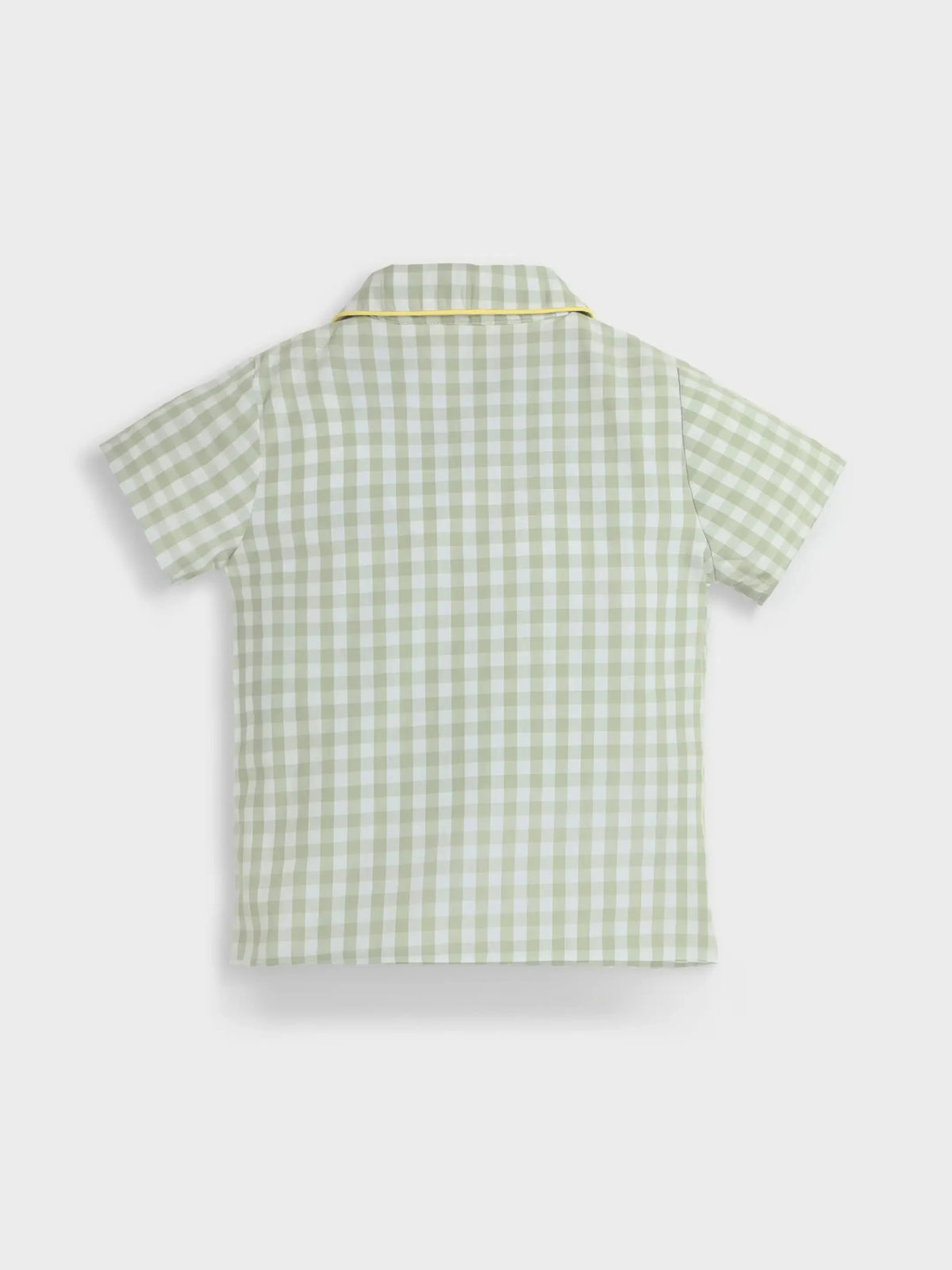 Checkered Green Shirt