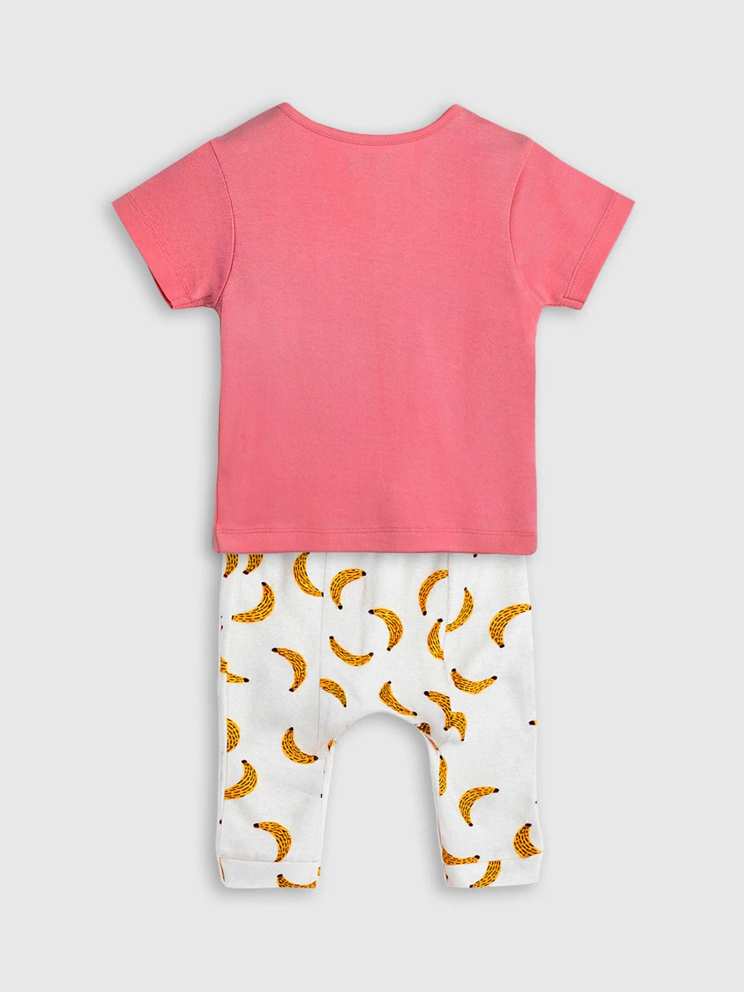 Printed Cotton Tee & Pants Set