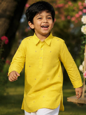 Embroidered Kurta Pajama Set