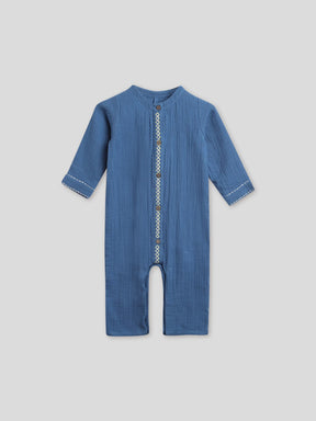 Petunia Festive Boys Sleepsuit With Jacket Somersault