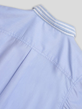 Blue Shirt & Shorts Set