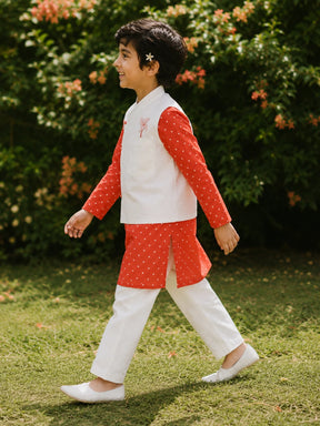 Kurta Pajama Jacket Set