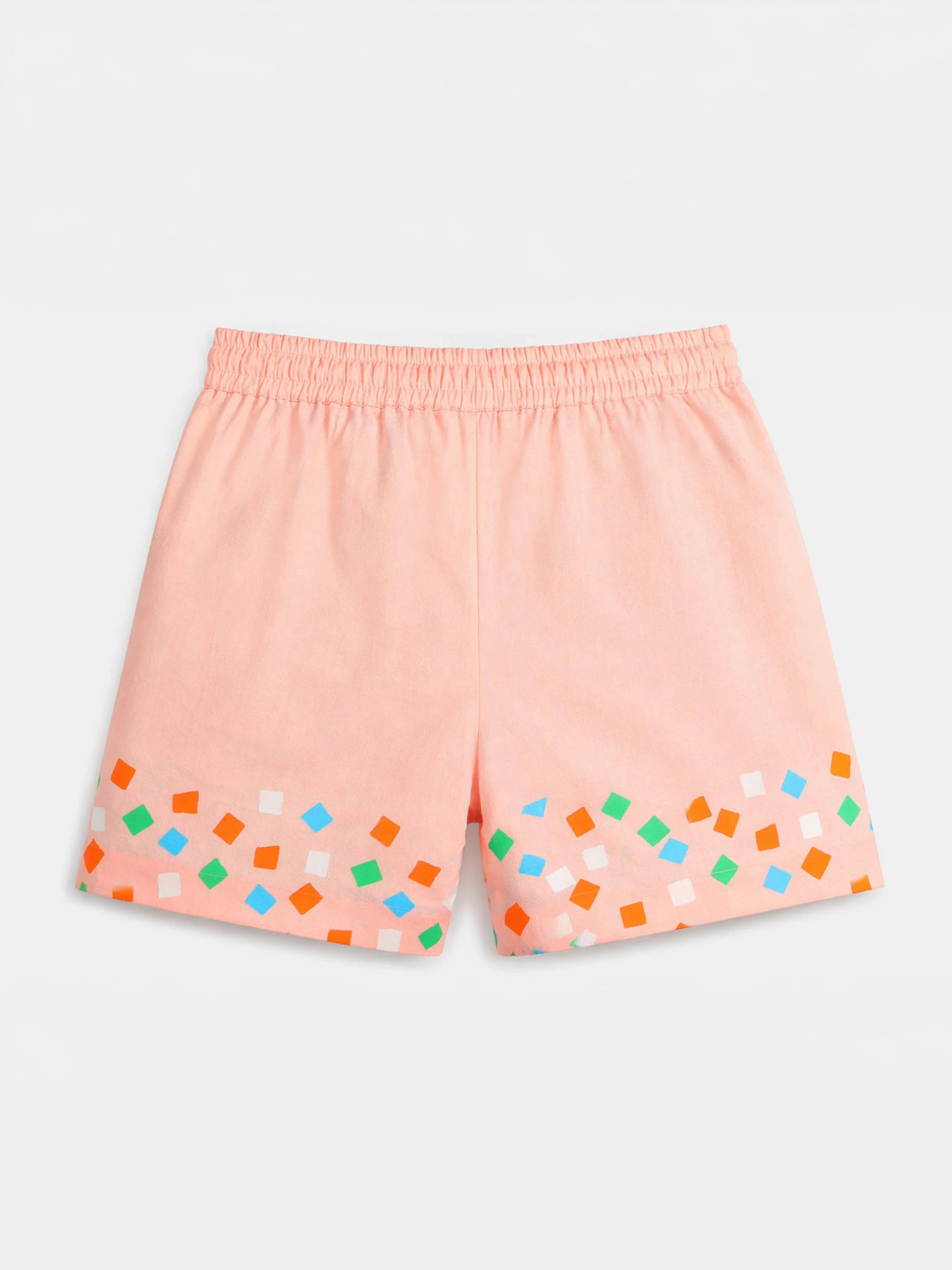 Printed Cotton Shorts