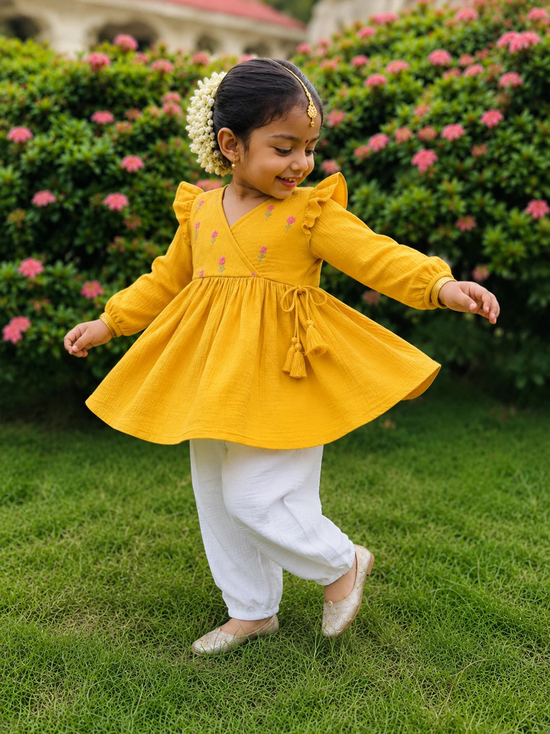 Short Kurta Pajama Set