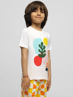 Stay Wild Embroidered Cotton Tee