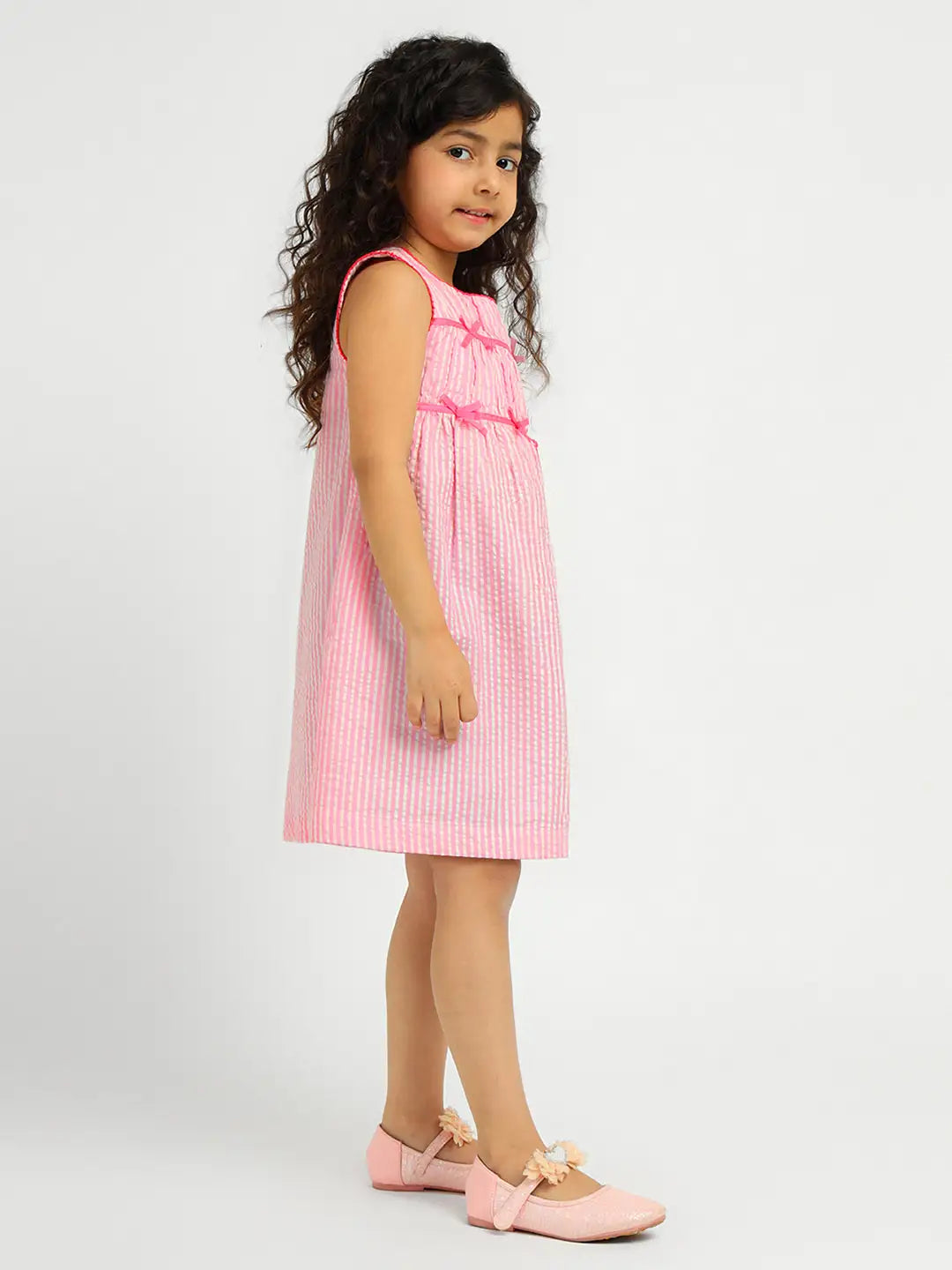 Striper Cotton Dress