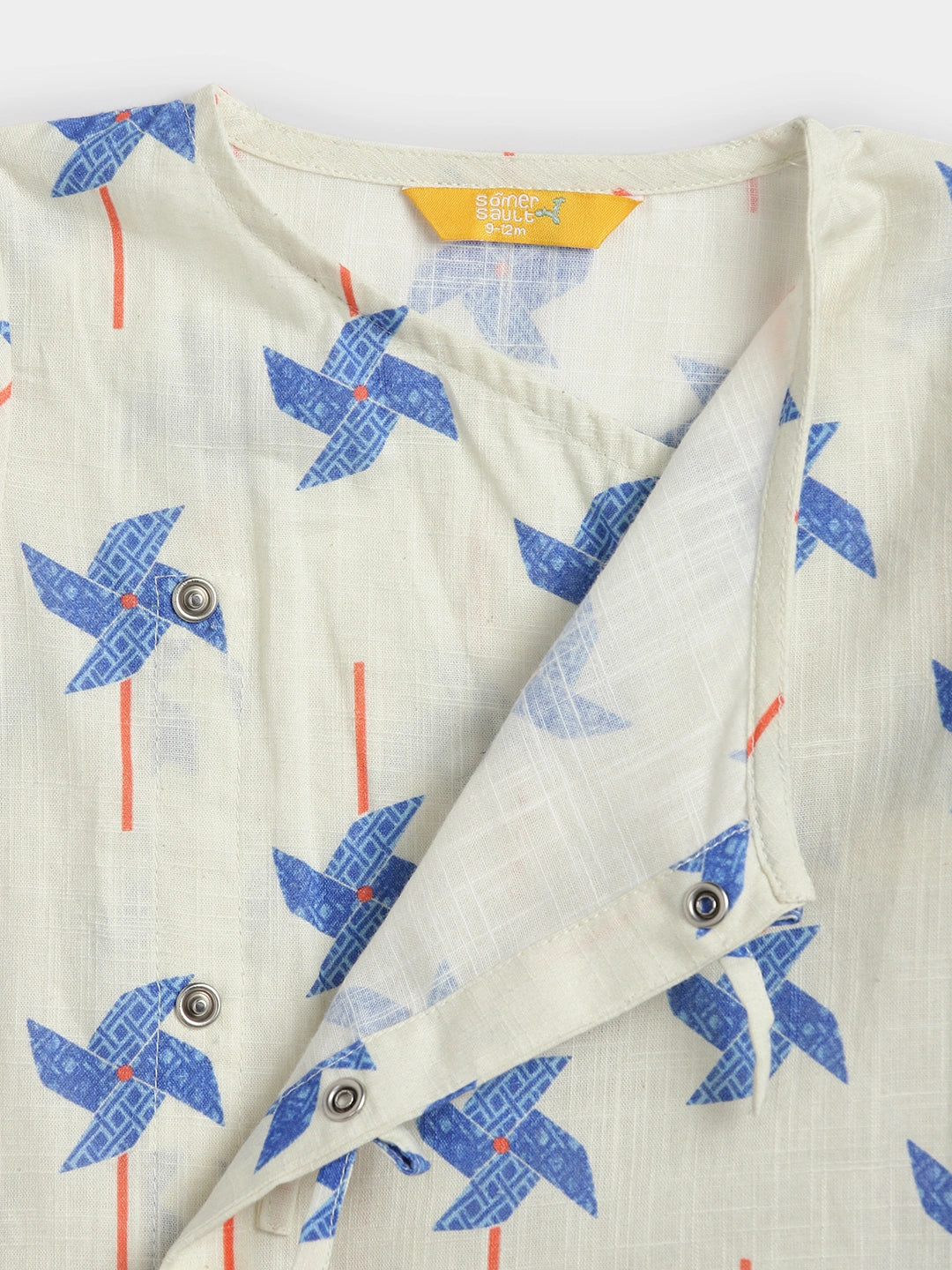 Pinwheel Printed Kurta Dhoti Set