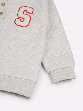 Little Masters Quilted Sweat & Joggers Set